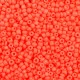 Seed beads 11/0 (2mm) Neon coral orange